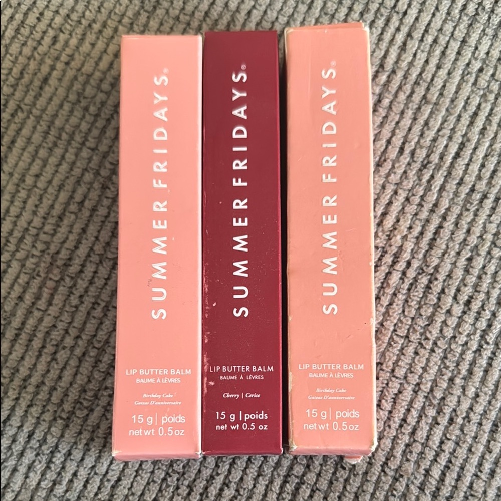 Summer Fridays Lip Balm Set